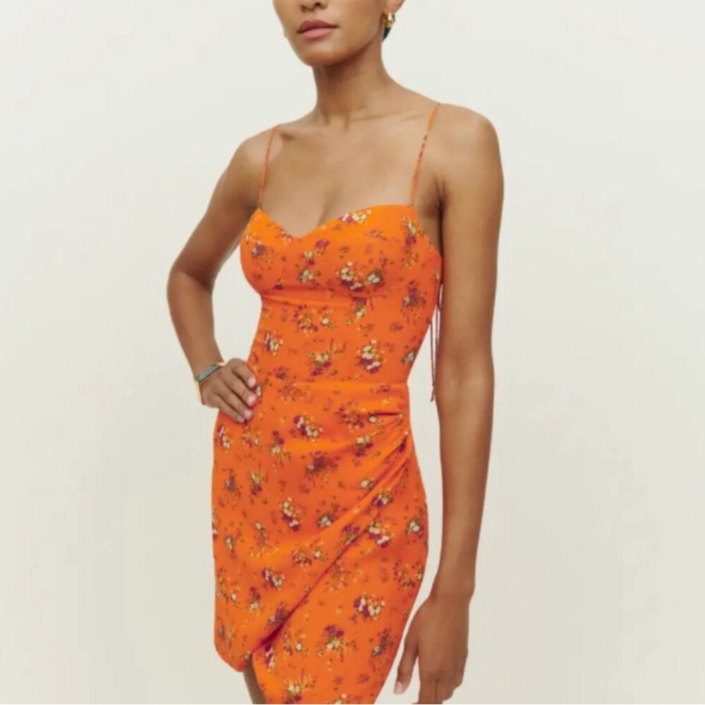 Reformation Saoirse Floral Miki Dress in Autumn